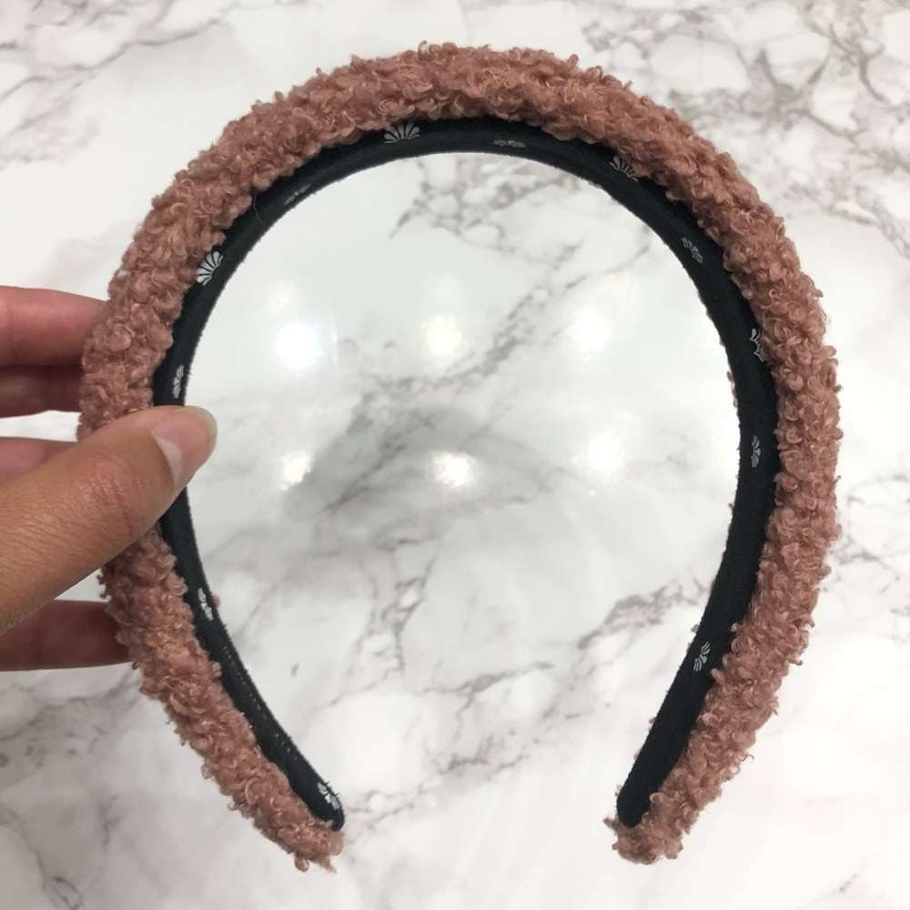 Lele Sadoughi Alice Mauve Teddy Headband